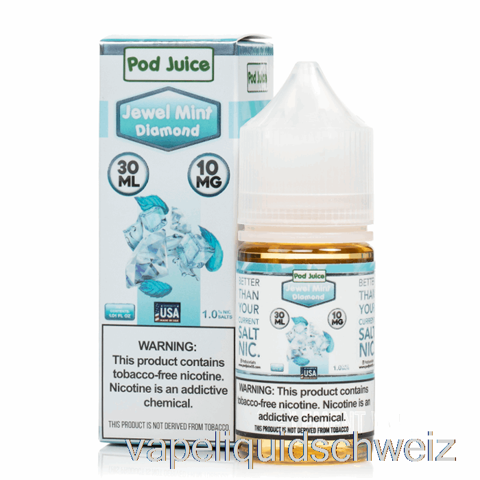 Jewel Mint Diamond - Schotensaft - 30 Ml 55 Mg Vape Schweiz
